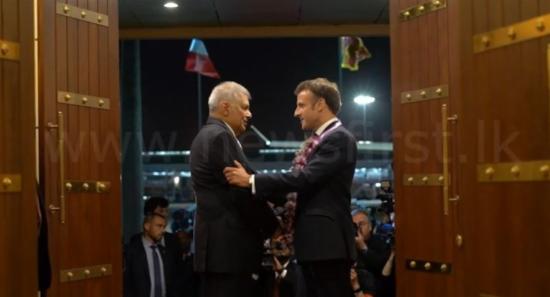 French President Emmanuel Macron makes a historic visit to Sri Lanka